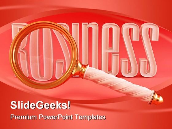 Exploration Business PowerPoint Backgrounds And Templates 0111