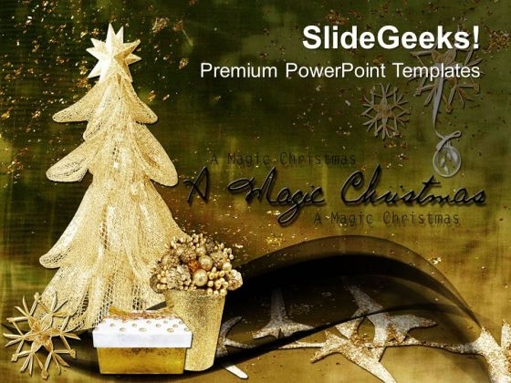 Explore The Magic Of Christmas PowerPoint Templates Ppt Backgrounds For Slides 0613