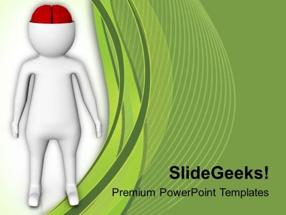 Explore Your Mind Think Positively PowerPoint Templates Ppt Backgrounds For Slides 0713