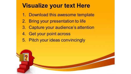 Explore Your Potential Mind PowerPoint Templates Ppt Backgrounds For Slides 0713
