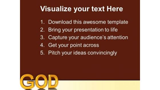 Faith In God Christianity PowerPoint Templates And PowerPoint Themes 1012