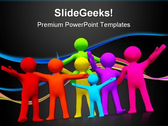 Family Friends People PowerPoint Templates And PowerPoint Backgrounds 0611