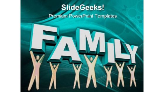 Family People PowerPoint Themes And PowerPoint Slides 0511