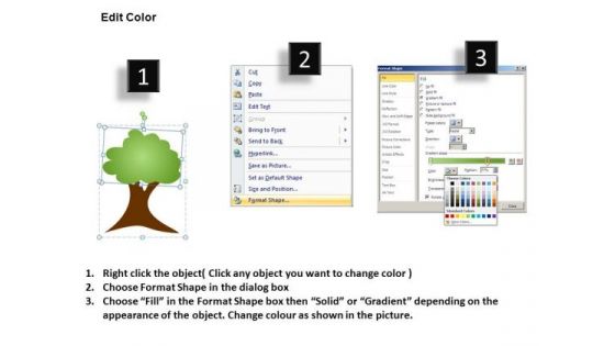 Family Tree Network PowerPoint Templates