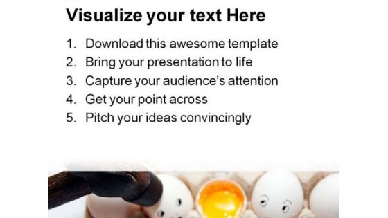 Fearful Movement Metaphor PowerPoint Themes And PowerPoint Slides 0311