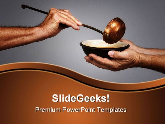 Feed The World Food PowerPoint Themes And PowerPoint Slides 0411
