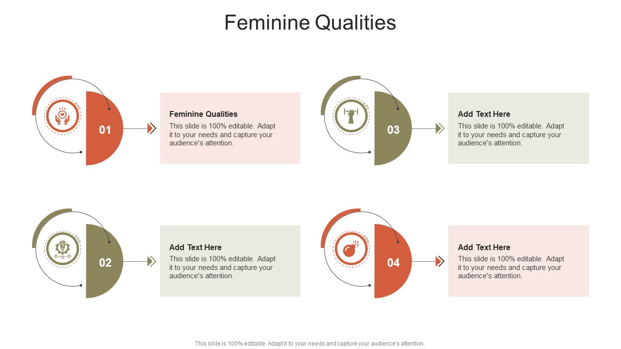 Feminine Qualities In Powerpoint And Google Slides Cpb
