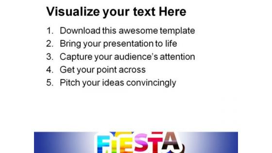 Fiesta Live 2011 Events PowerPoint Themes And PowerPoint Slides 0411