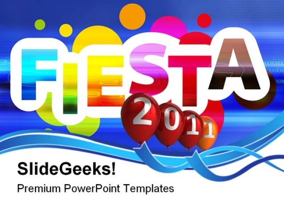 Fiesta Live 2011 Events PowerPoint Themes And PowerPoint Slides 0411