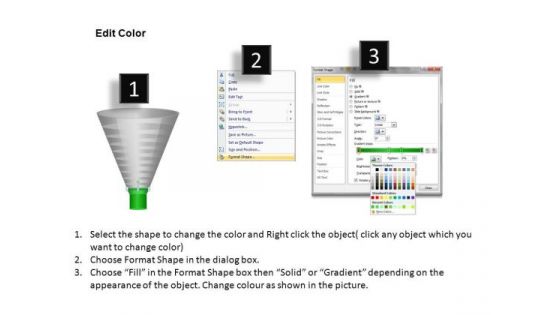 Final Stage Conversion Funnels PowerPoint Templates