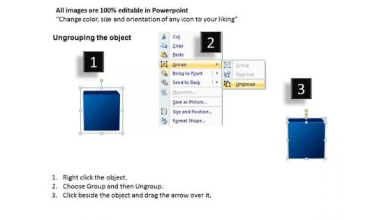 Financial Profit Building Blocks PowerPoint Ppt Templates