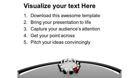 Financial Team Discussion For Annual Growth PowerPoint Templates Ppt Backgrounds For Slides 0613
