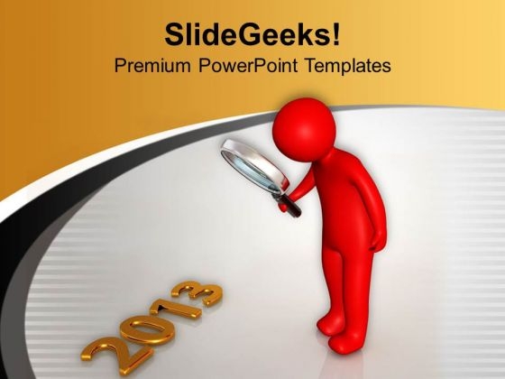 Find New Target For 2013 PowerPoint Templates Ppt Backgrounds For Slides 0413