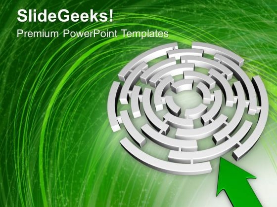 Find Out The Path For Business Growth PowerPoint Templates Ppt Backgrounds For Slides 0513
