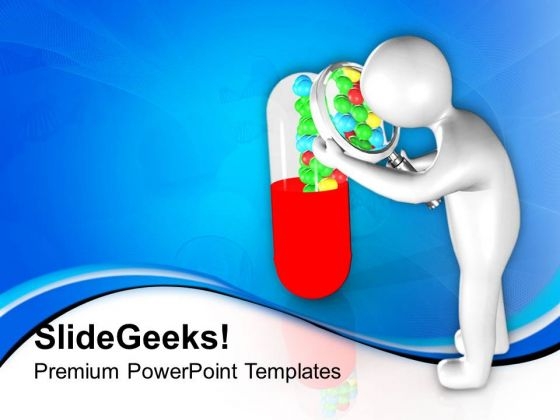 Find The Composition Of Medicine PowerPoint Templates Ppt Backgrounds For Slides 0813