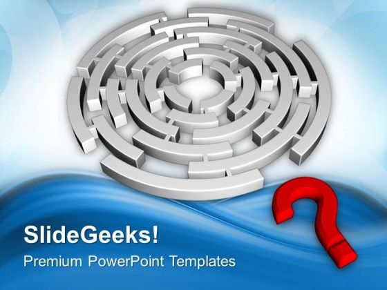 Find The Right Path For Business Success PowerPoint Templates Ppt Backgrounds For Slides 0613