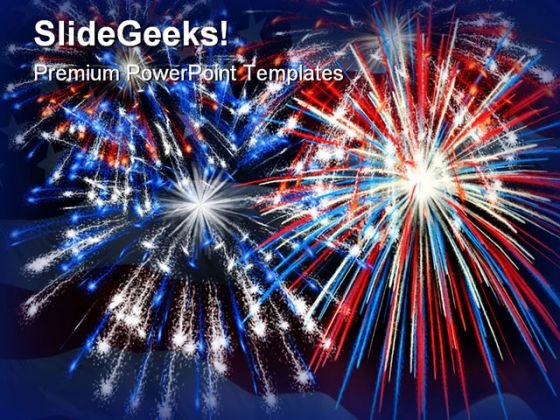 Firework Festival PowerPoint Backgrounds And Templates 1210