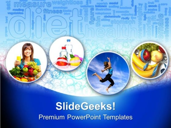 Fitness And Health PowerPoint Templates And PowerPoint Themes 0912