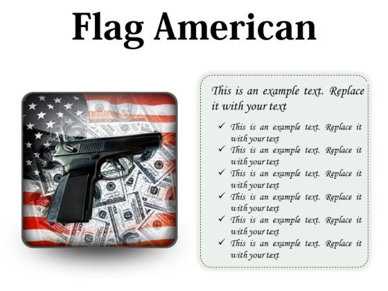 Flag American Security PowerPoint Presentation Slides S