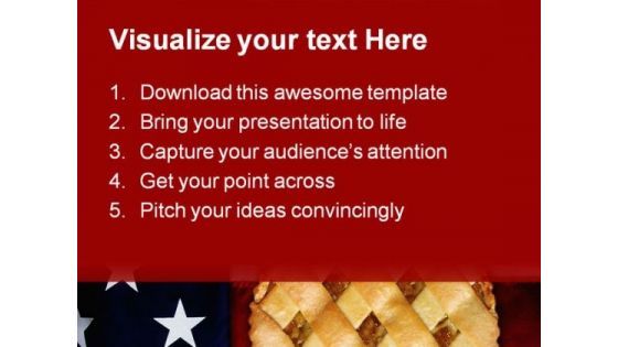 Flag Symbol PowerPoint Template 1110