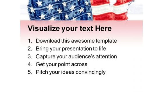 Flagcash Americana PowerPoint Themes And PowerPoint Slides 0711