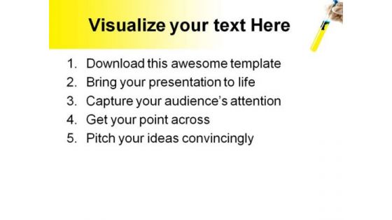 Flasks Science PowerPoint Templates And PowerPoint Backgrounds 0711