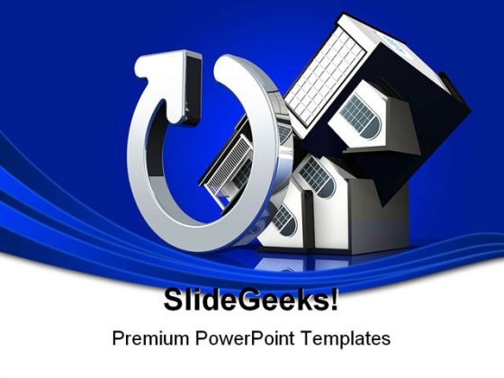 Flipping Houses Real Estate PowerPoint Backgrounds And Templates 1210