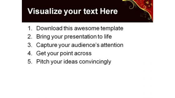 Floral Abstract PowerPoint Templates And PowerPoint Backgrounds 0311