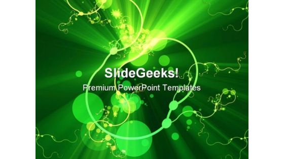 Floral Grunge Abstract PowerPoint Themes And PowerPoint Slides 0611