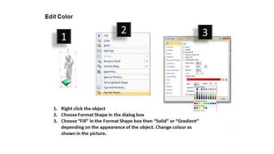 Flow Chart Process Person PowerPoint Slides Download