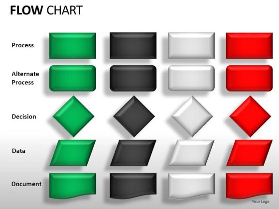 Flow Chart Symbols Icons For PowerPoint