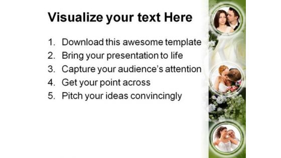 Flowers01 Nature PowerPoint Template 0610