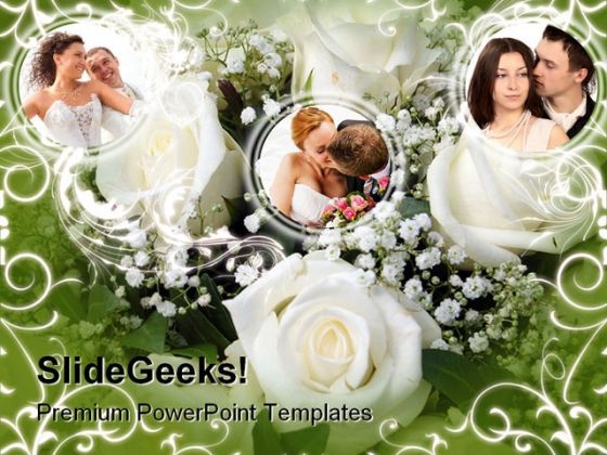 Flowers01 Nature PowerPoint Template 0610