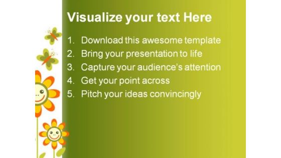 Flowers Frame Beauty PowerPoint Templates And PowerPoint Backgrounds 0511