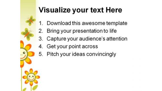 Flowers Frame Beauty PowerPoint Themes And PowerPoint Slides 0511