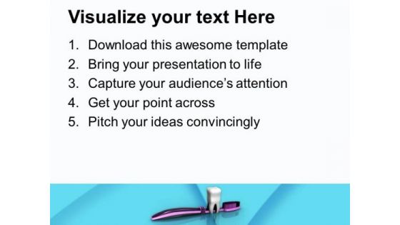 Focus On Dental Hygiene PowerPoint Templates Ppt Backgrounds For Slides 0413