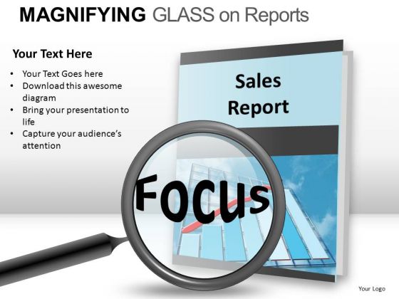 Focus Sales Report PowerPoint Slides And Ppt Template Diagrams