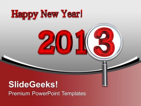 Focusing Towards New Year Celebration PowerPoint Templates Ppt Backgrounds For Slides 0313