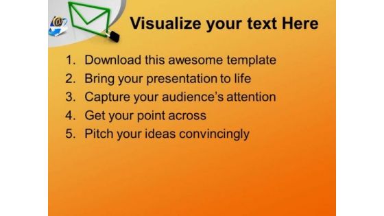 Follow Internet Technology In Business PowerPoint Templates Ppt Backgrounds For Slides 0413
