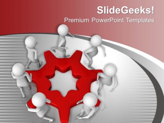 Follow The Business Process Path PowerPoint Templates Ppt Backgrounds For Slides 0613