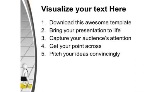 Follow The Right Path For Success PowerPoint Templates Ppt Backgrounds For Slides 0713