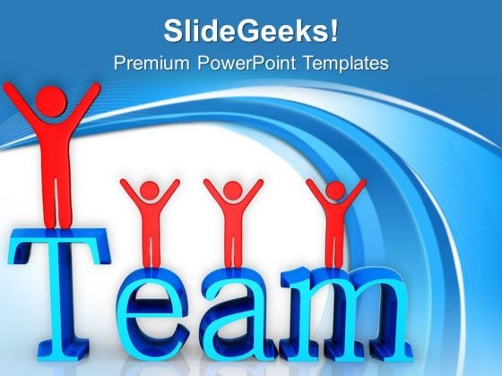 Follow The Team Direction And Vision PowerPoint Templates Ppt Backgrounds For Slides 0513