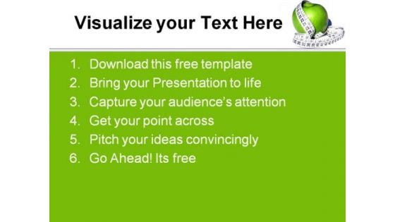 Food Health Diet PowerPoint Template