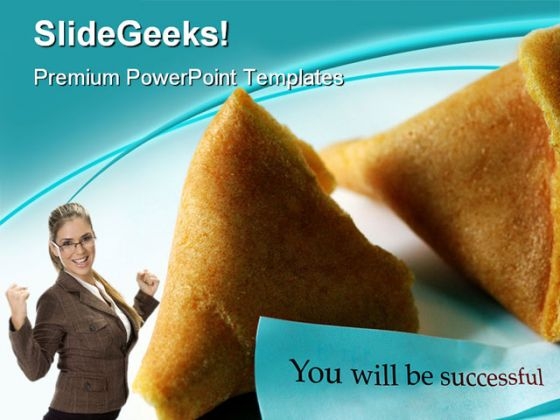 Fortune Cookies Business PowerPoint Backgrounds And Templates 1210