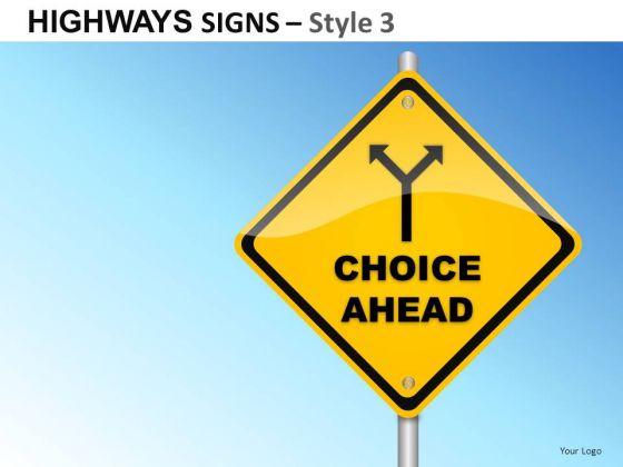 Freedom Highways Signs 3 PowerPoint Slides And Ppt Diagram Templates