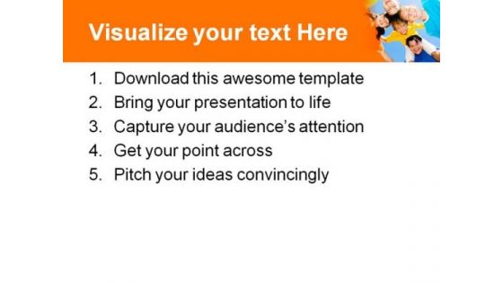 Friends People PowerPoint Template 1110