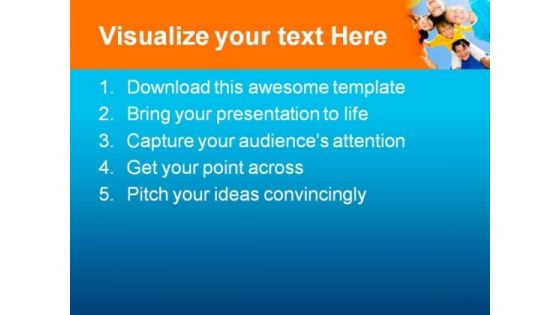 Friends People PowerPoint Template 1110