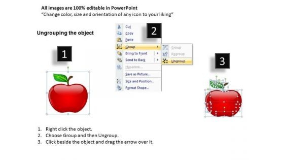 Fruit Apple PowerPoint Clipart Slides