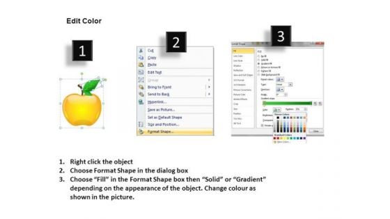 Fruit Apples PowerPoint Slides And Ppt Diagrams Templates
