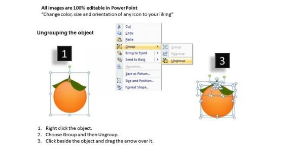Fruit Orange Leading Apples PowerPoint Slides And Ppt Templates